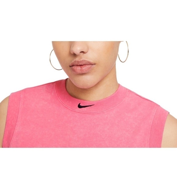 NWT Nike Women’s Sportswear Washed Cropped Tank Top - Picture 4 of 8